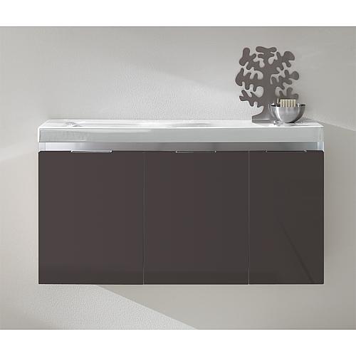 Eola washbasin base cabinet with ceramic washbasin, width 960 mm  Anwendung 5