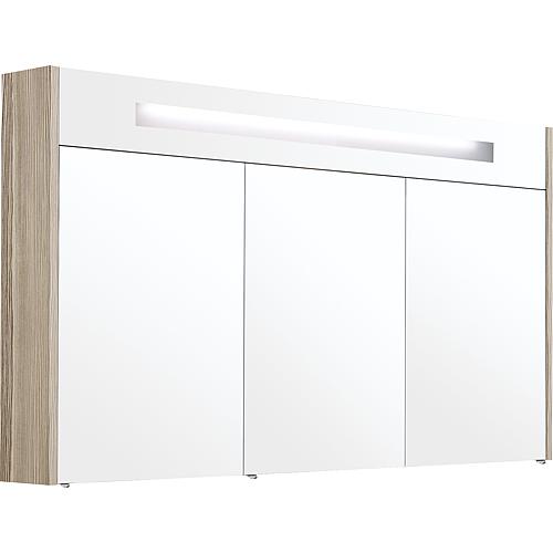 Mirror cabinet with illuminated trim, width 1200 mm Standard 4