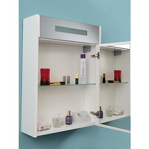 Mirror cabinet Ekry with illuminated trim Anwendung 15