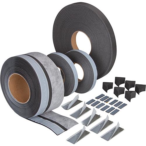 Bath sealing tape set 10m HydroDense 2.0 with noise insulation