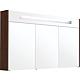 Mirror cabinet with illuminated trim, width 1200 mm Standard 5