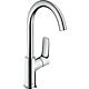 Waschtischmischer Hansgrohe 210 Logis Ausladung 154 mm chrom Schwenkauslauf