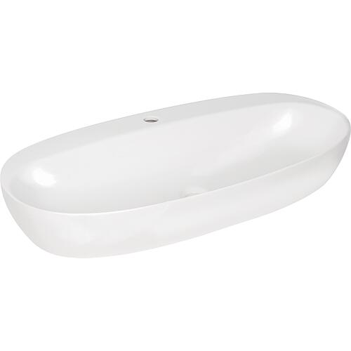 Counter washbasin Clas+, oval Standard