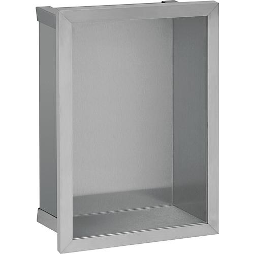 Stainless steel wall installation niche, open 200 Standard 1