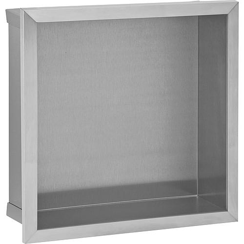 Stainless steel wall installation niche, open 300 Standard 1