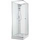 Complete shower Basic, 2 sliding doors and 2 glass fixtures Standard 1