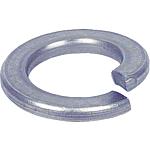 Spring washers shape B DIN 127 galvanised