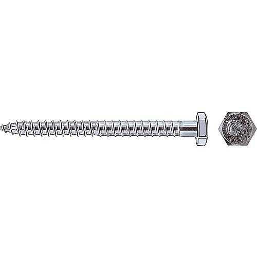 Fischer, safety screws, thread ø d1: 7.0 mm, stainless steel A4 Anwendung 2