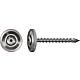 Screws with sealing washer, stainless steel A2