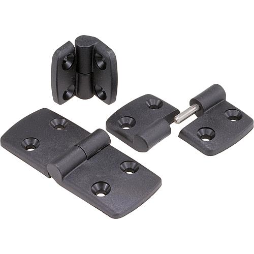 Plastic hinges KIPP, detachable, anti-clockwise Standard 1