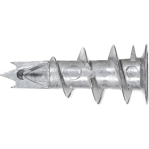 Gipskartondübel GKM Metall für Schraube Dm 4 - 5 mm VPE 100 Stück