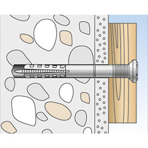 Nageldübel N-S 6x A2