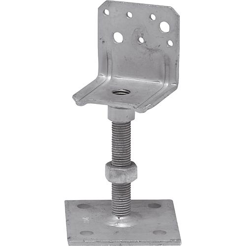 Post base LB, height-adjustable