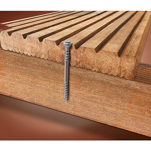 SPAX® Terrassenschraube, Gewinde-ø d1: 5,0 mm, Kopf-ø: 7,0 mm, Standardverpackung Anwendung 3