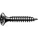 Cross slot dry wall screws with fine thread