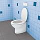 Fixation WC sur pied Toilet XL Anwendung 2