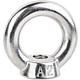 Ring nut, stainless steel A2 Standard 1