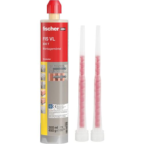 Mortier de montage Fischer 300 T, contenu : 300 ml