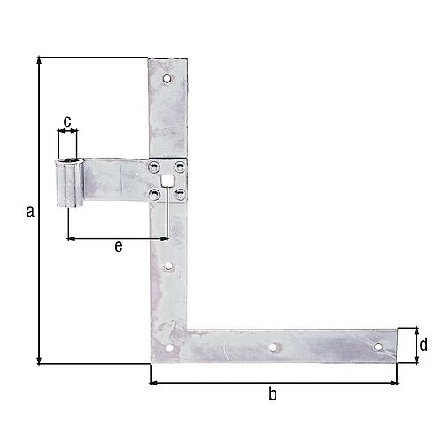 Shutter angle bracket Anwendung 1