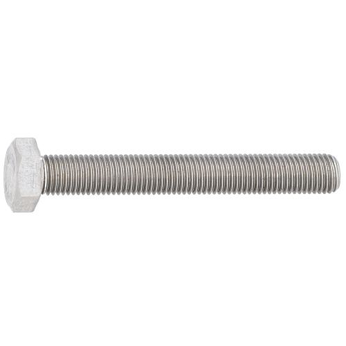 Hex screws, fine thread DIN 961 M12 stainless steel A2