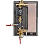 Frischwasserstation Typ Kiss HE mit elektronischer Pumpe, mit pufferseitiger Maximaltemperaturbegrenzung