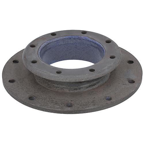 Adapter flange, enamelled Standard