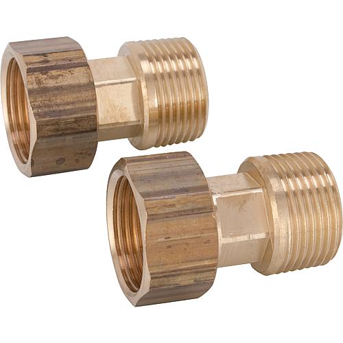 Connection fitting set union nut x ET Standard 1