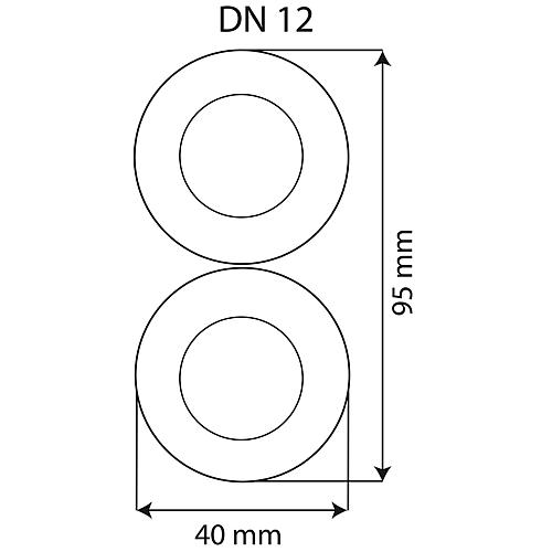 Solar-Flex pipe 	2 in 2	DN 12