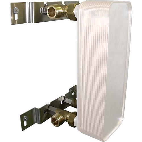 Wall fitting for heat exchanger Standard 1