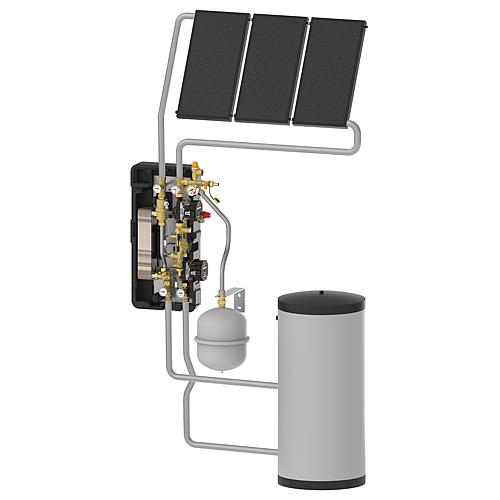 Solar transfer station SolexMini Anwendung 1