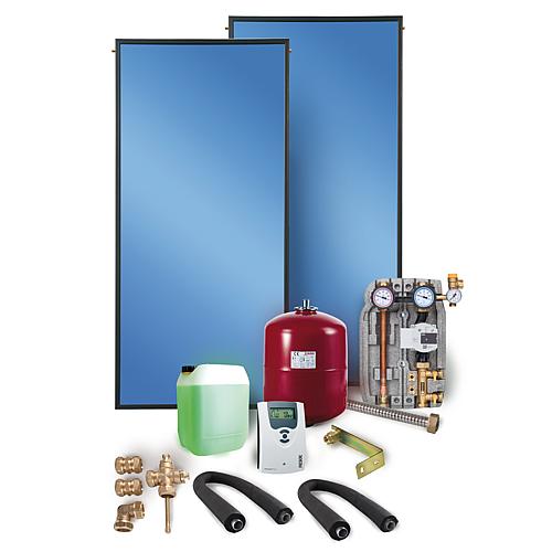 Kit solaire avec 2 capteurs SX 2,0 vertical (surface totale 4,04m²) sans ballon Standard 1