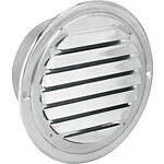 Ventilation grille, round with spigot