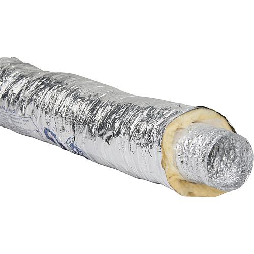 Flexible aluminium pipe, insulated Standard 1