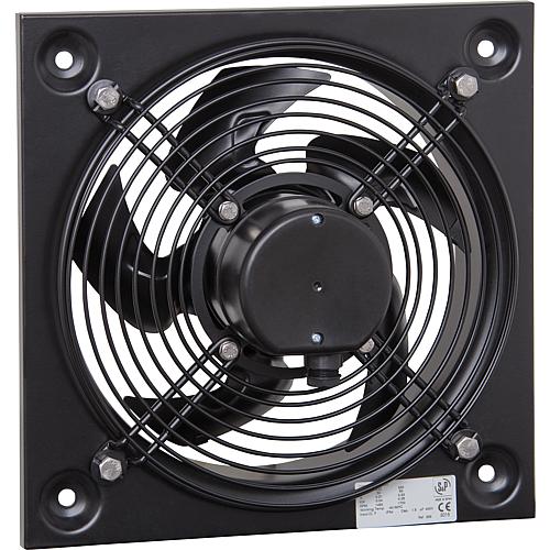 Ventilateur mural axial HXBR (V = jusqu’à 8770 m³/h) Standard 1