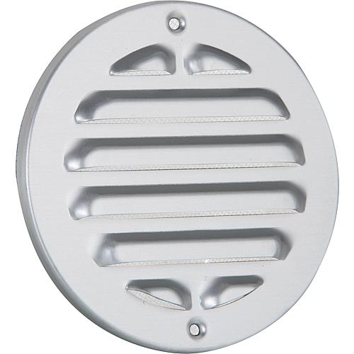Round weather protection grille