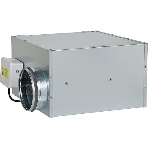 Flach-Radialventilator schallgeschützt SlimVent SVS, DN 125-200 (bis 840 m³/h) Anwendung 1