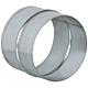 Pipe joint DN 100, galvanized Standard 1