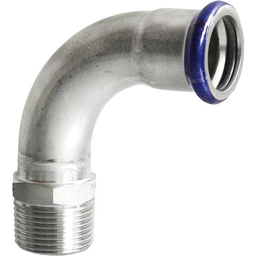 Stainless steel press fittings, M contour, junction elbow 90° (i/ET) Standard 1