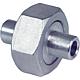 stainless steel 
Welded screw connection Standard 1