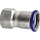 Stainless steel press fittings, M contour, transition sleeve (i/IT) Standard 1