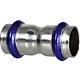 Stainless-steel press fittings, V-contour, joint