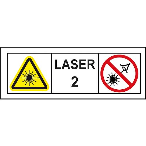 Laser lignes croisées LAX 50, rouge avec trépied Piktogramm 1